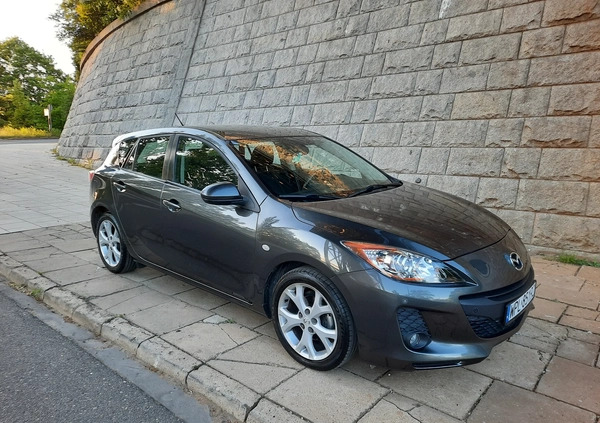 Mazda 3 cena 29900 przebieg: 64400, rok produkcji 2012 z Płock małe 301